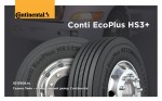 Новая сверх-экономичная шина Continental EcoPlus HS3+